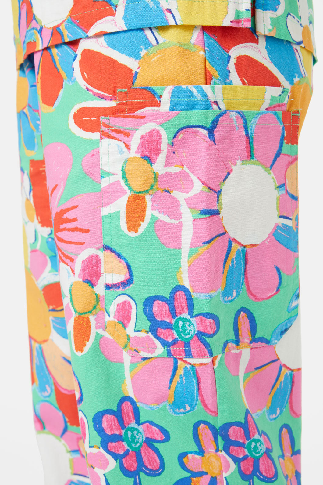 Gorman - Flower Pots Scrub Set - print