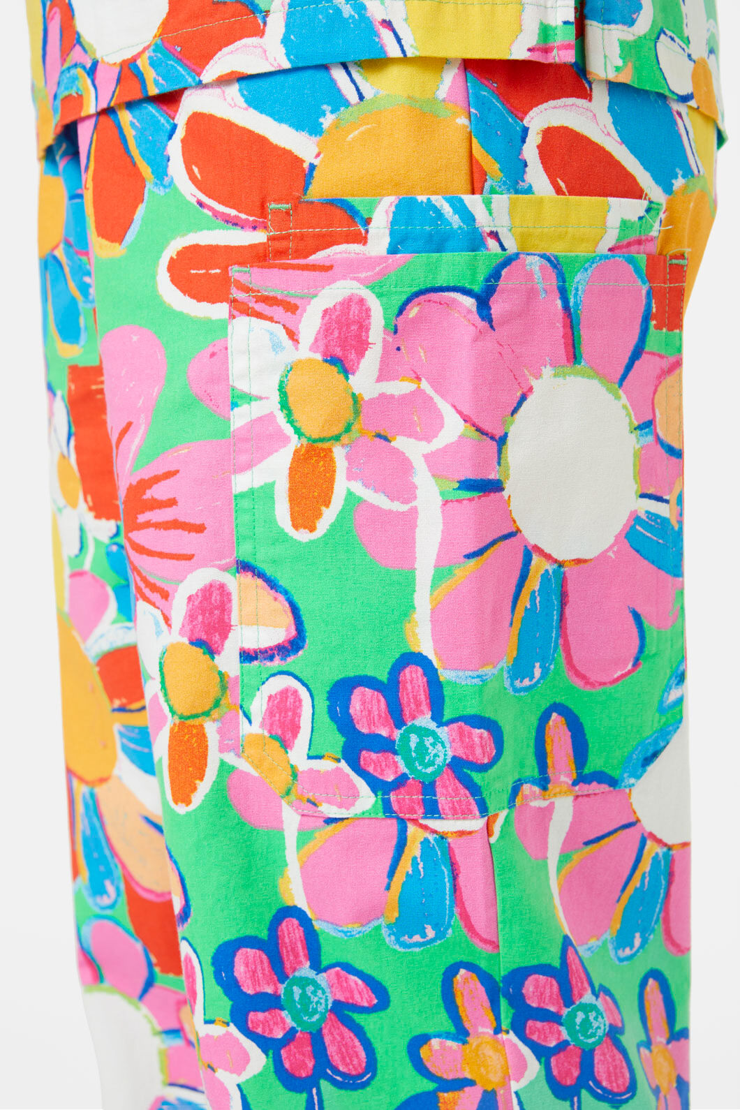 Gorman - Flower Pots Scrub Set - print