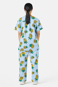 Gorman - Pineapple Scrub Set - print