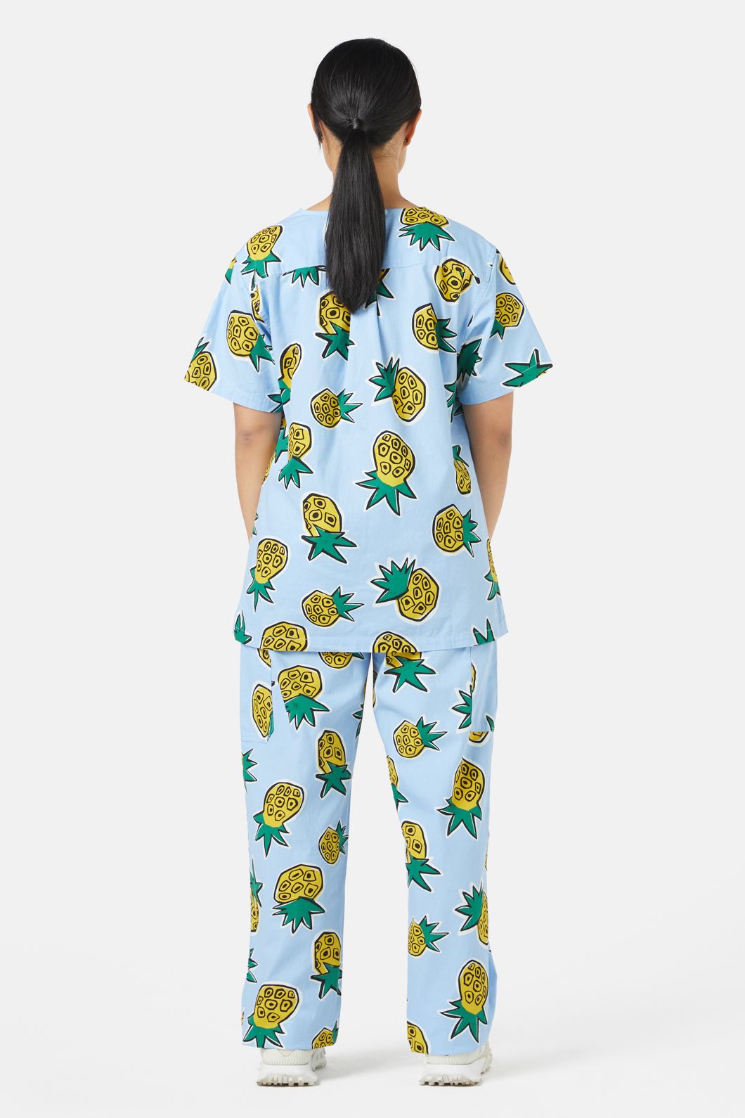 Gorman - Pineapple Scrub Set - print
