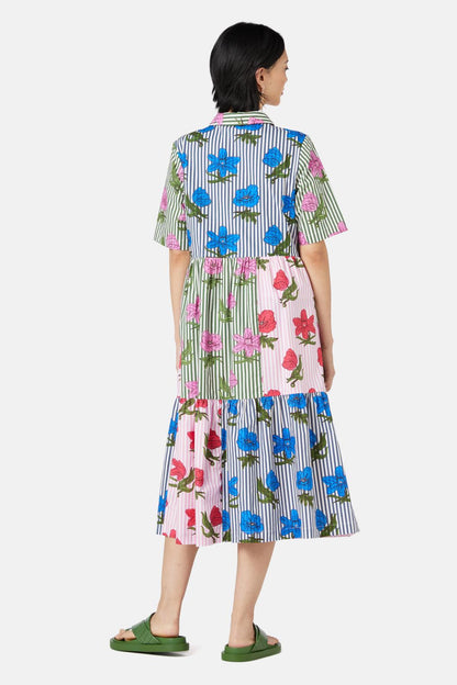 Gorman - Woodblock Floral Dress - print