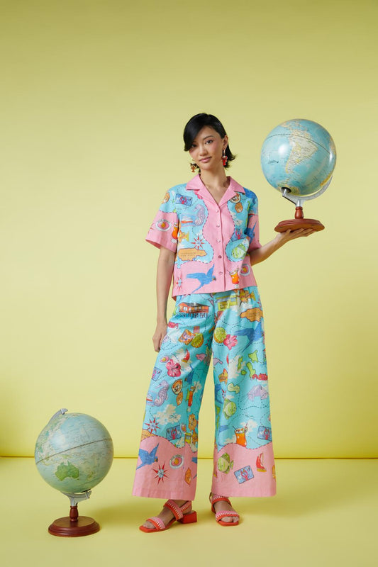 Gorman - Souvenir Pant - print