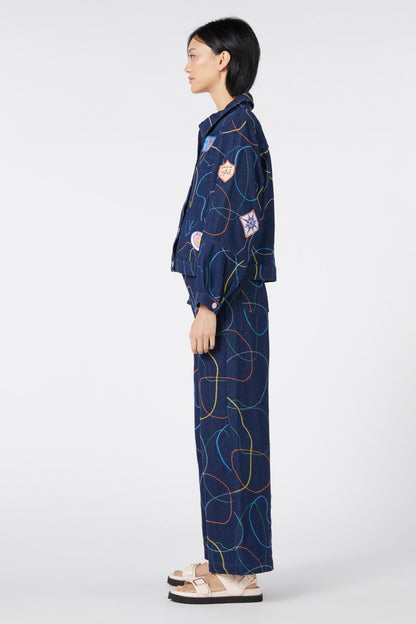 Gorman - Taking A Trip Embroidered Jacket - print