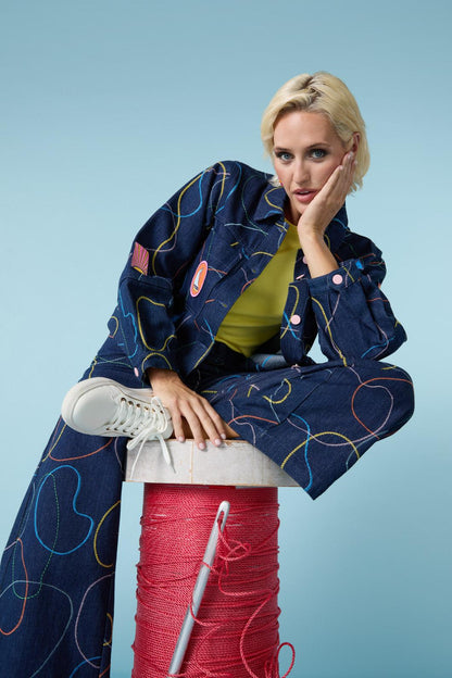 Gorman - Taking A Trip Embroidered Jacket - print