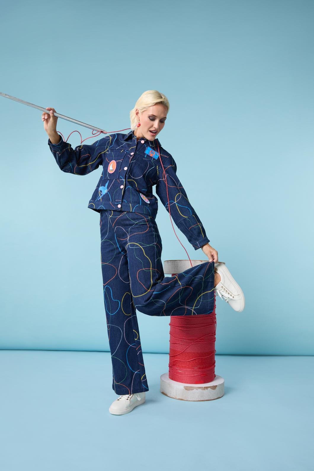 Gorman - Taking A Trip Embroidered Jacket - print
