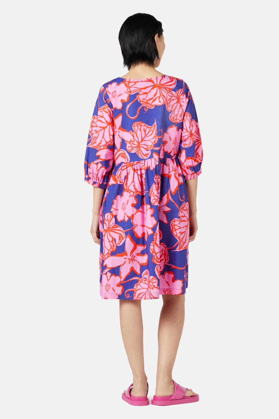 Gorman - Prehistoria Smock Dress - print