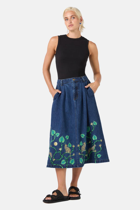 Gorman - Guardians Denim Skirt - denim