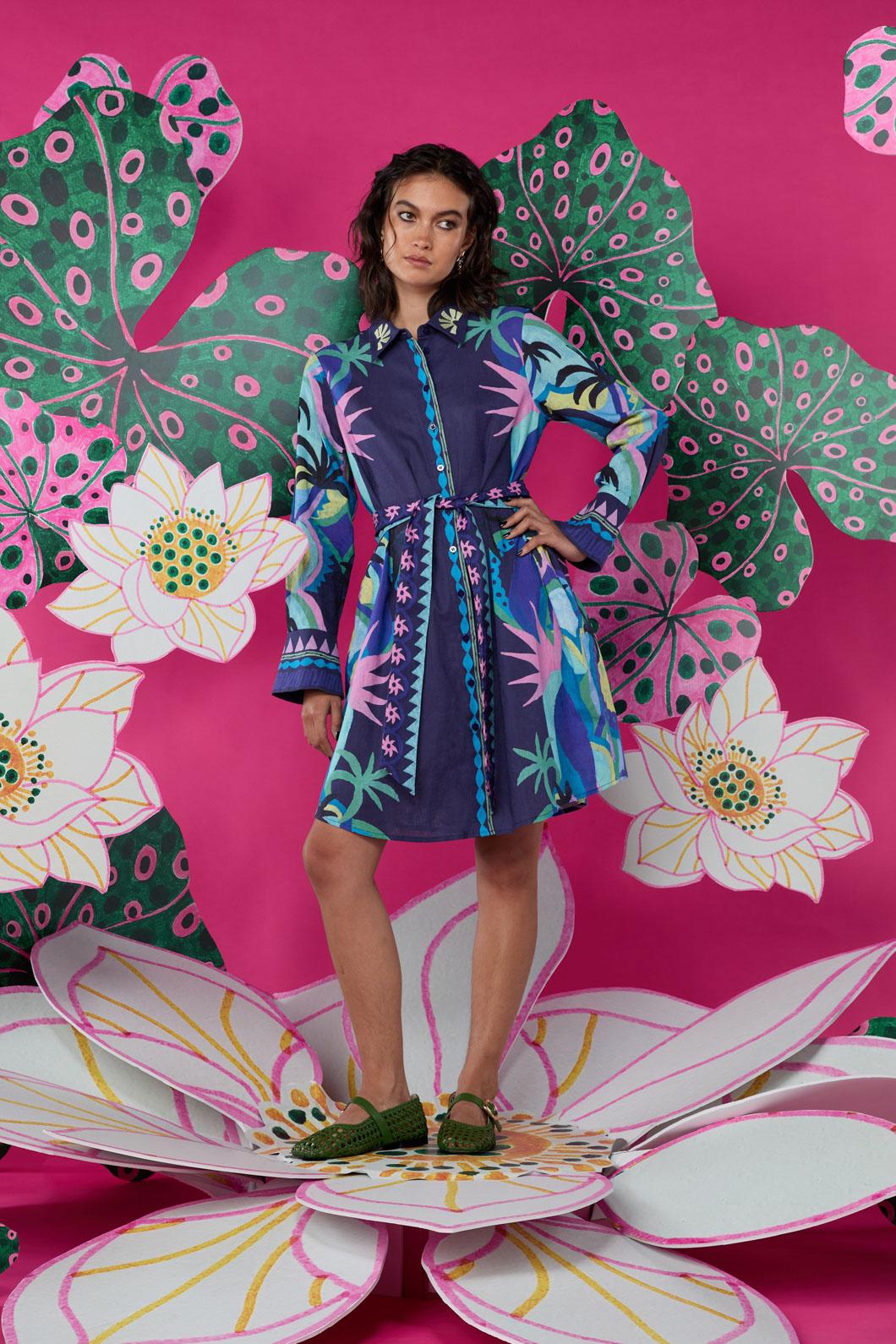 Gorman - Jade Shirt Dress - print