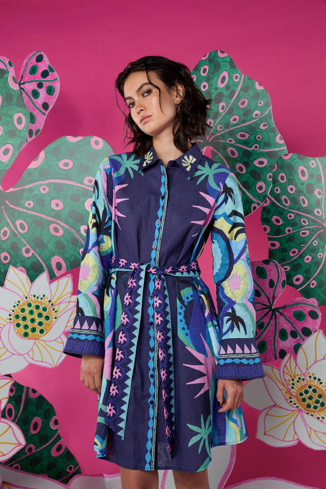 Gorman - Jade Shirt Dress - print