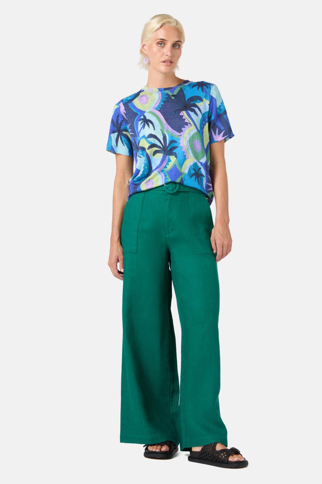 Gorman - Jade Tee - print