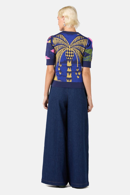 Gorman - Stamp Collecting Cardigan - multi