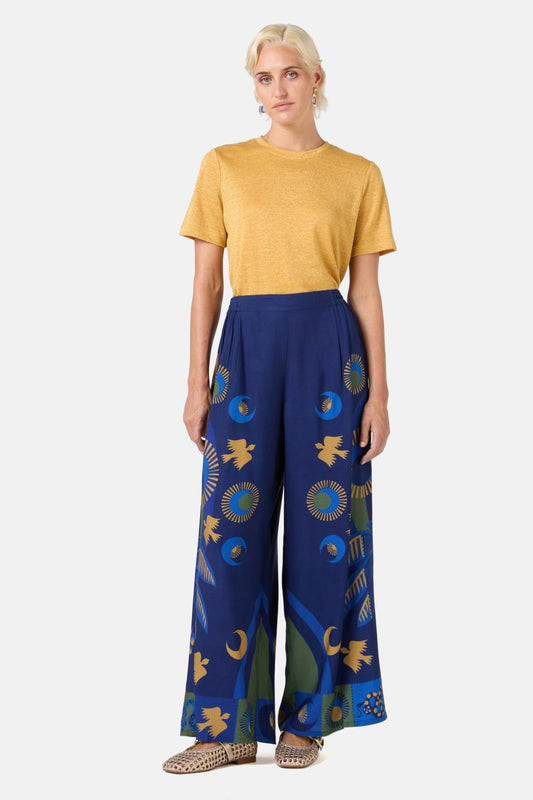Gorman - Stamp Collecting Pant - print