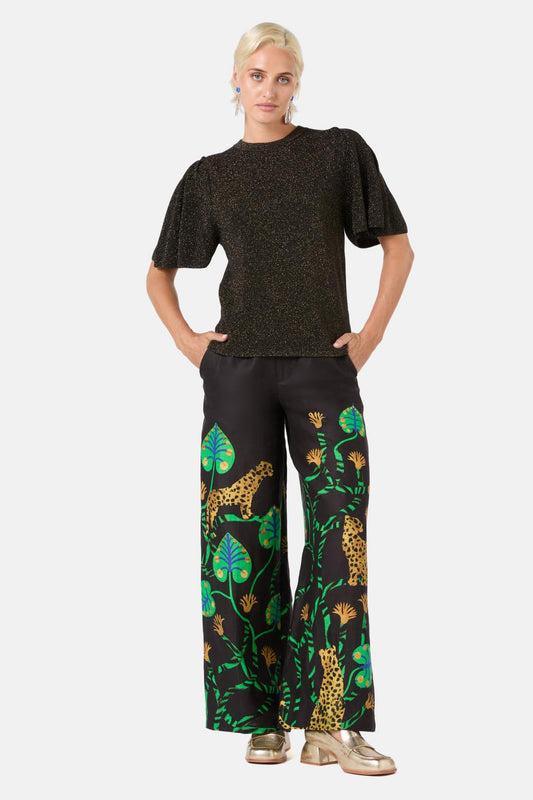 Gorman - Lotus Knit Top - black