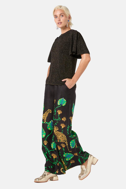 Gorman - Lotus Knit Top - black