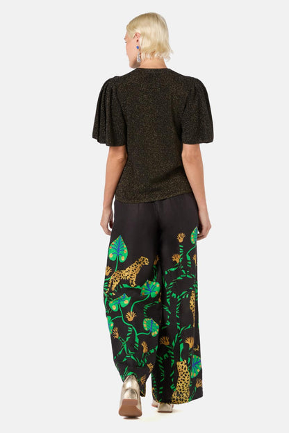 Gorman - Lotus Knit Top - black