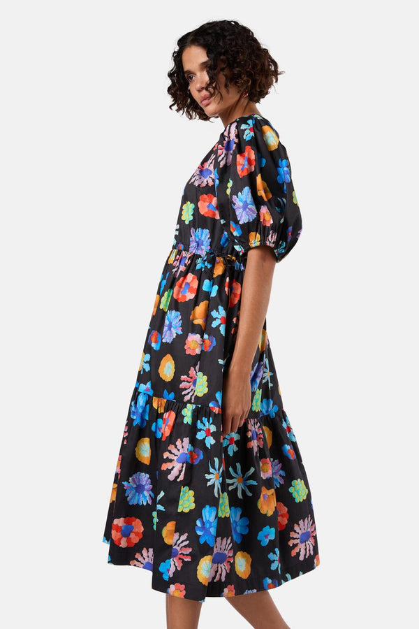 Gorman - Big Bouquet Smock Dress - print