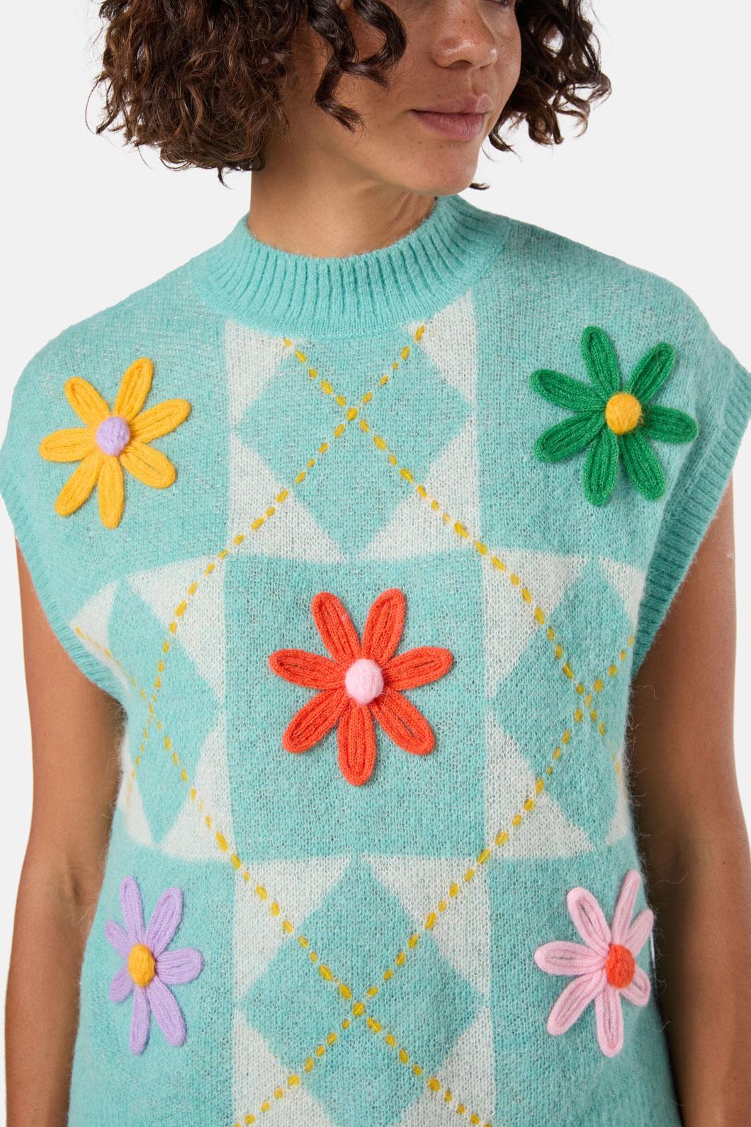 Gorman - Big Bouquet Vest - blue