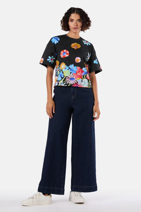 Gorman - Big BouquetPlacementRelaxedTee - print