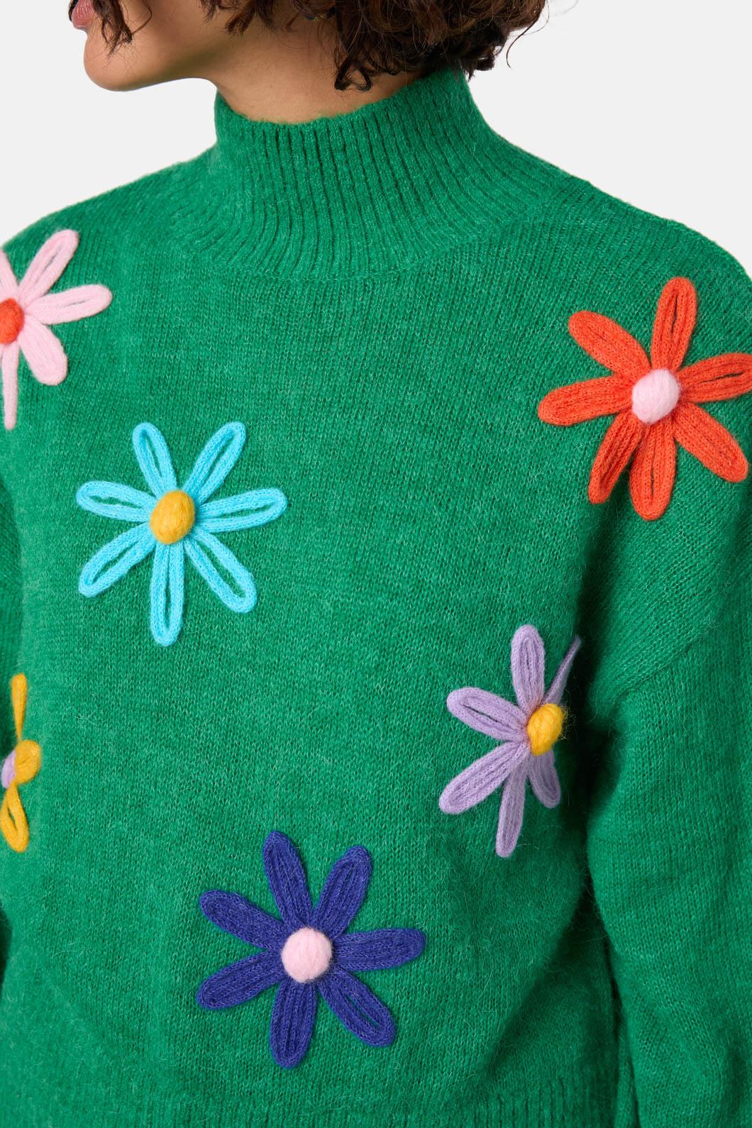 Gorman - Big Bouquet Jumper - green