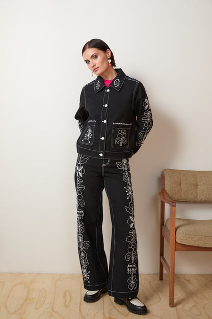 Gorman - Folk Tales Embroidered Jacket - black