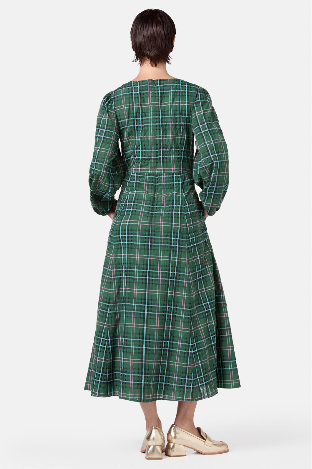 Gorman - Bricklane Seersucker Dress - green