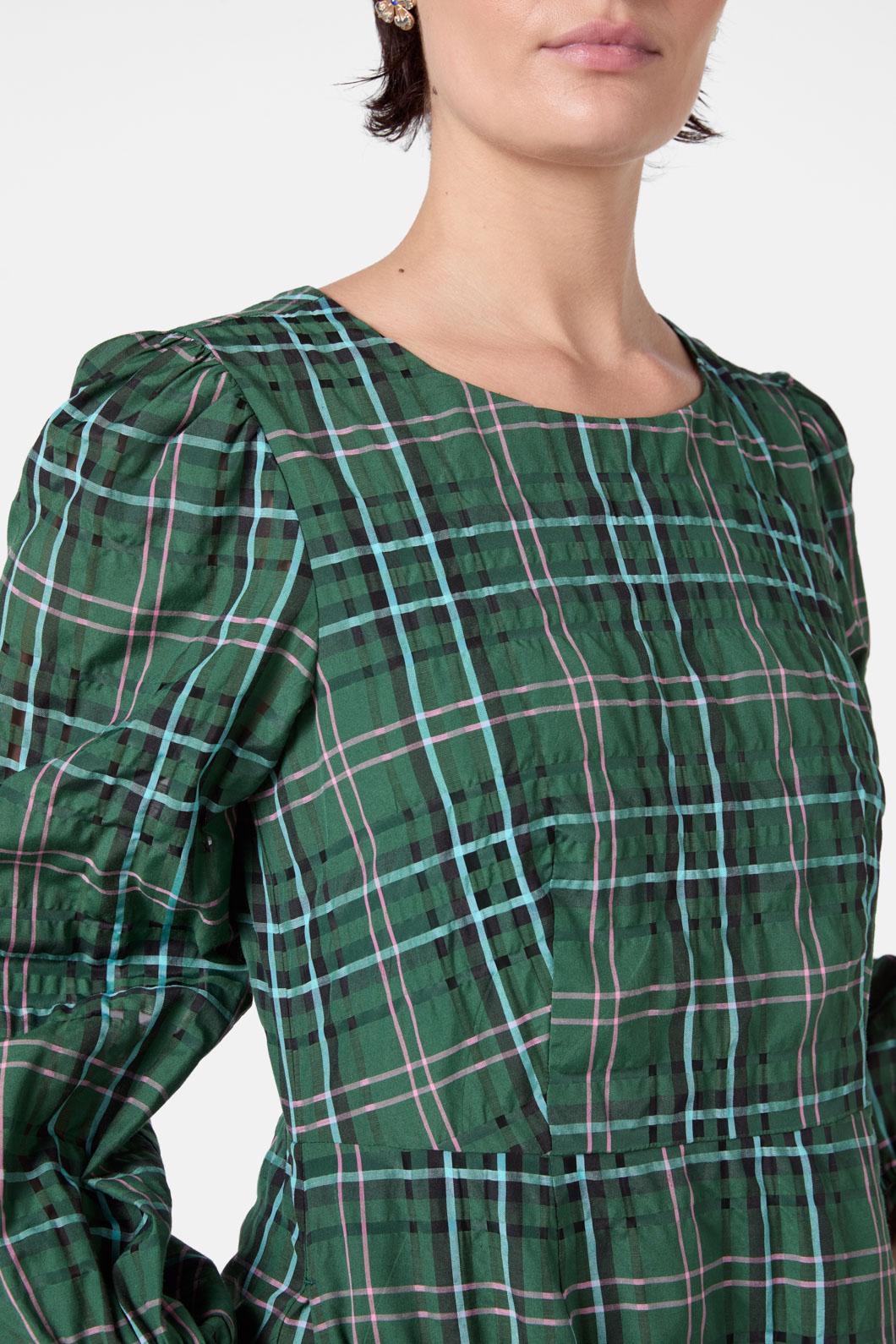Gorman - Bricklane Seersucker Dress - green
