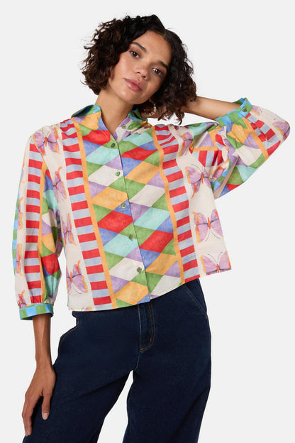 Gorman - Fantasy Patchwork Shirt - print