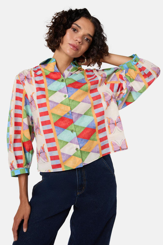Gorman - Fantasy Patchwork Shirt - print
