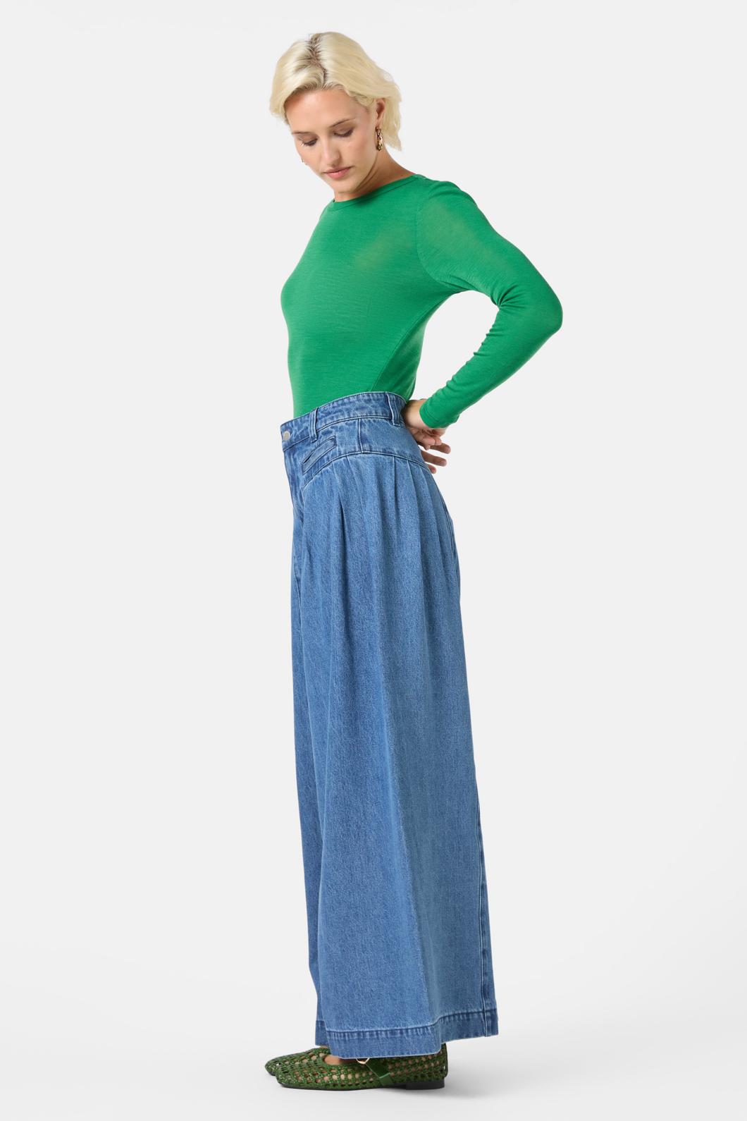 Gorman - Carnaby Pleat Jean - light-blue