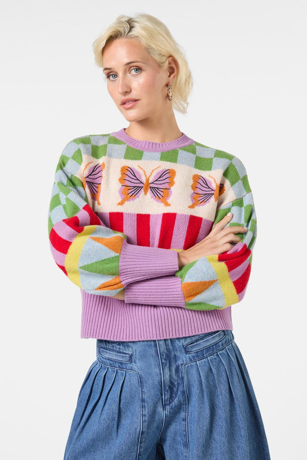 Gorman - Fantasy Patchwork Jumper - multi