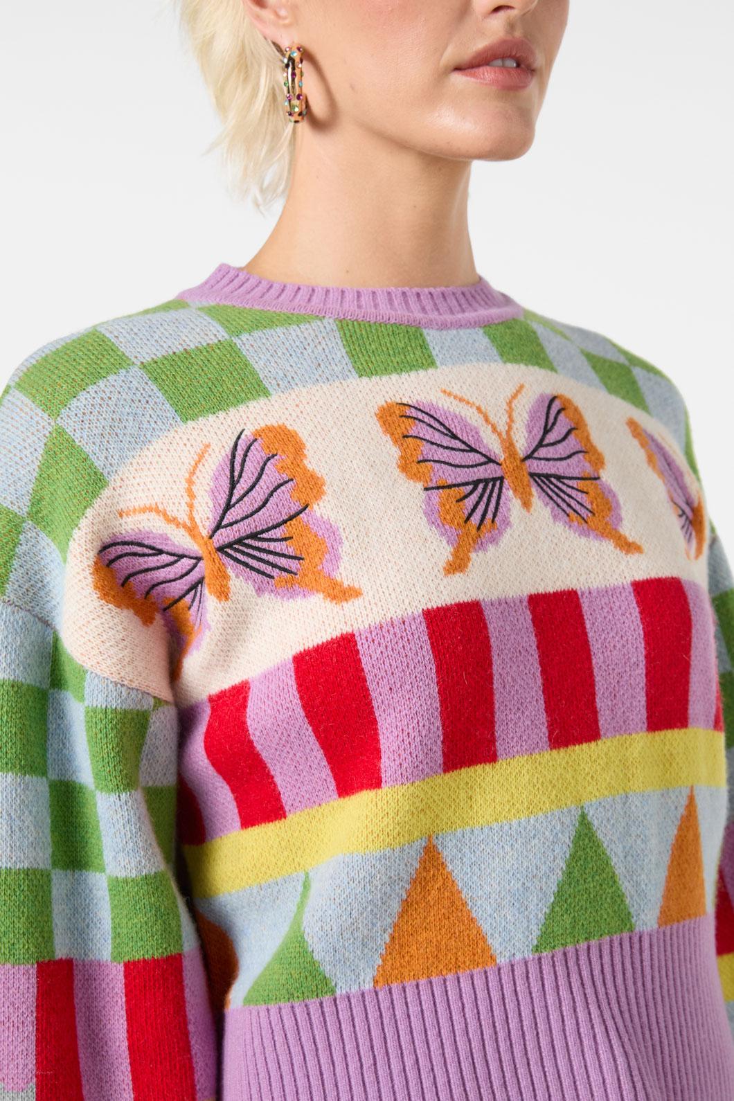 Gorman - Fantasy Patchwork Jumper - multi