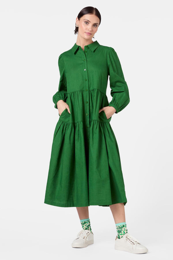 Gorman - Leyla Smock Dress - green