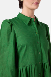 Gorman - Leyla Smock Dress - green