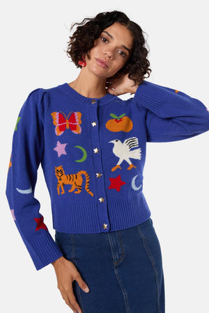 Gorman - Fantasy Patchwork Cardigan - multi