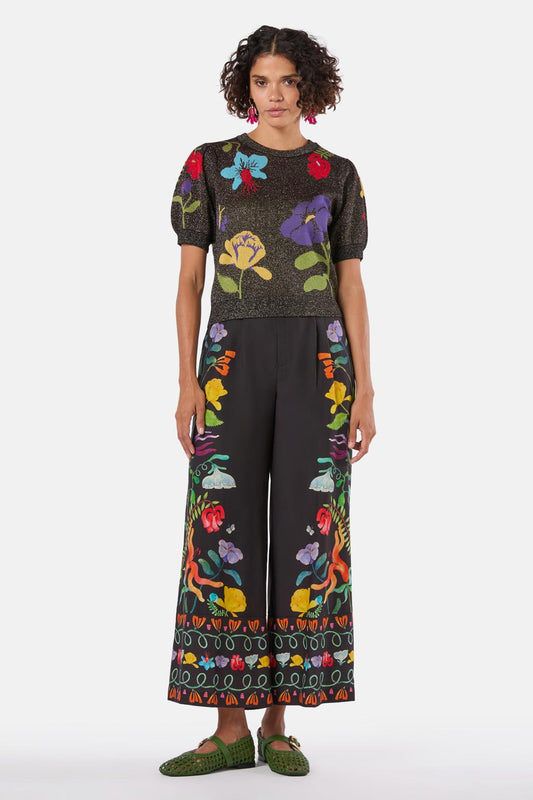 Gorman - Leafy Lessons Knit Top - multi
