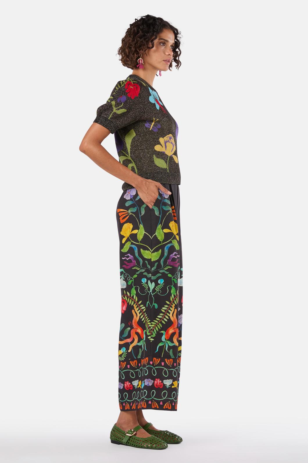 Gorman - Leafy Lessons Knit Top - multi