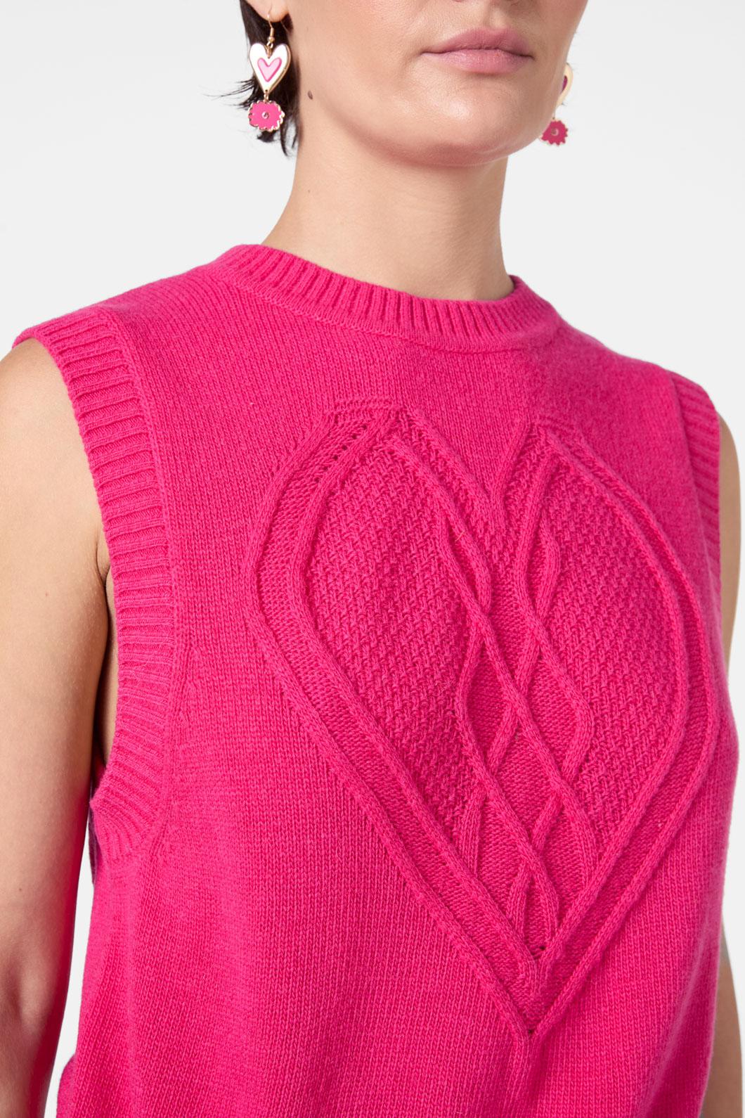 Gorman - Heartfelt Vest - pink