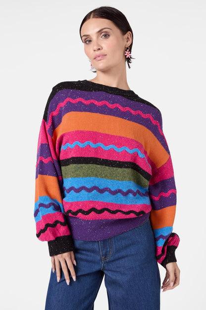 Gorman - Heirloom Stripe Jumper - multi