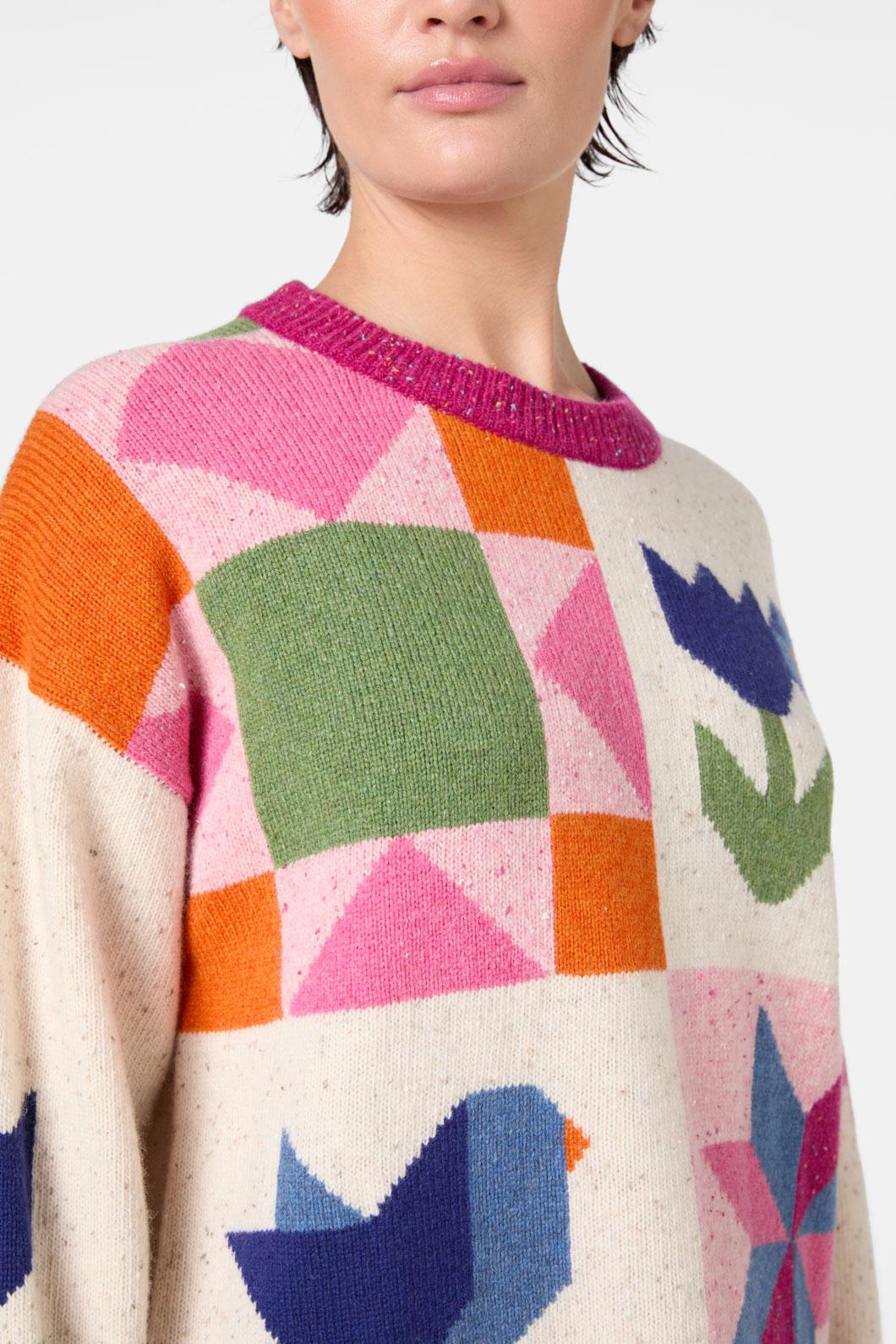 Gorman - Heirloom Patchwork Jumper - multi