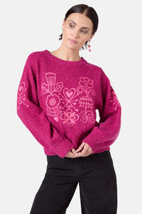 Gorman - Folk Tales Jumper - wine