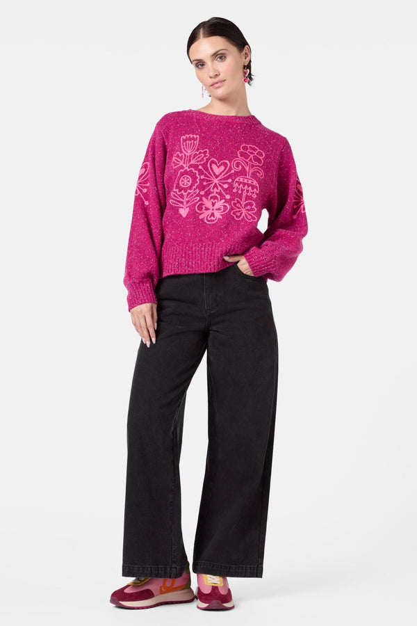 Gorman - Folk Tales Jumper - wine