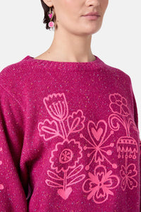 Gorman - Folk Tales Jumper - wine