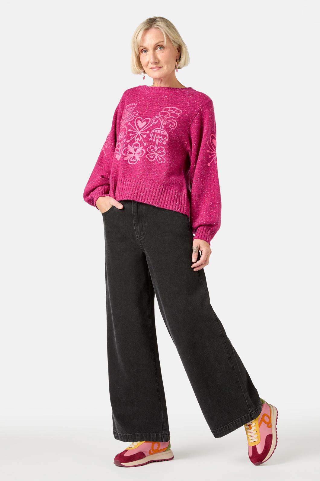 Gorman - Folk Tales Jumper - wine