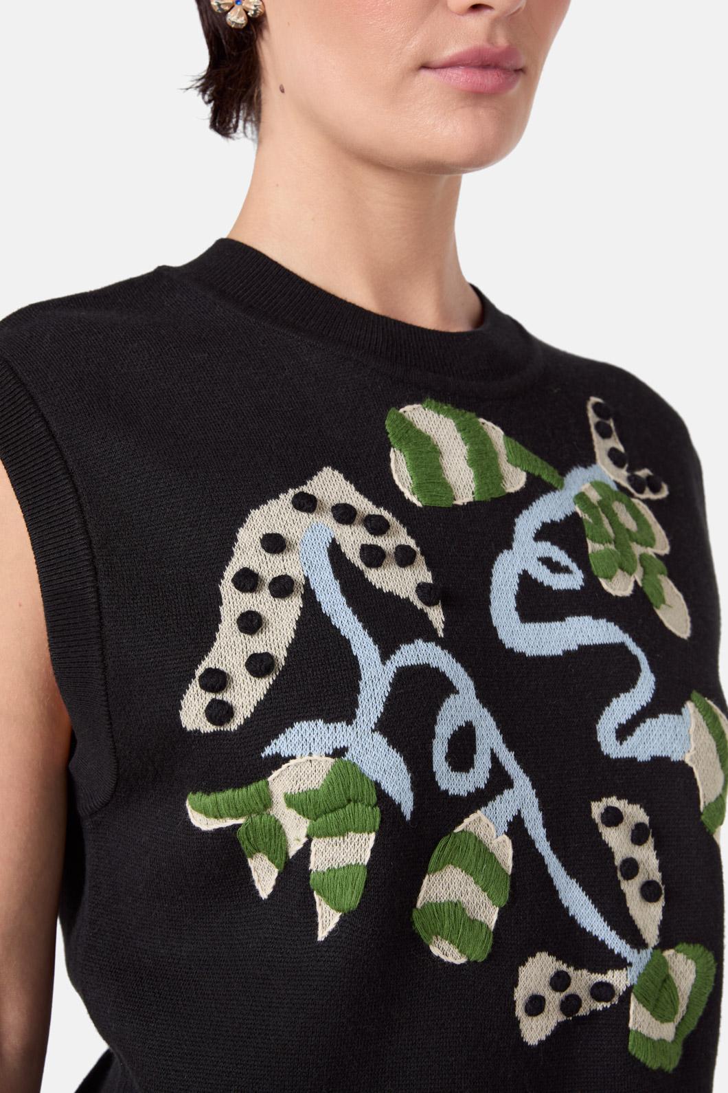 Gorman - The Vines Knit Vest - multi