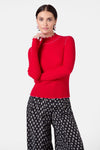 Gorman - Romaine Knit Top - red