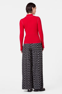 Gorman - Romaine Knit Top - red