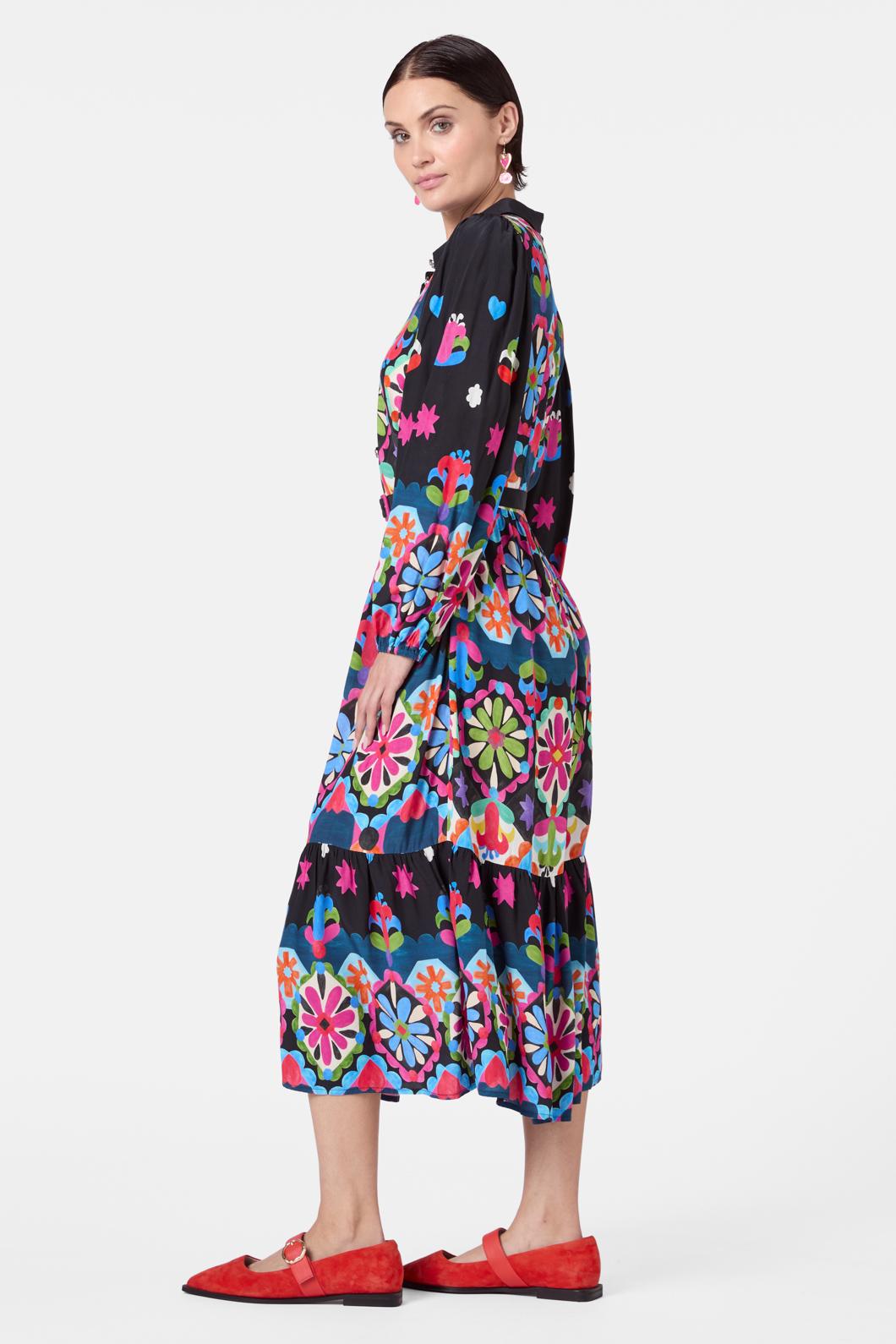 Gorman - Friendly Folk Shirt Dress - print