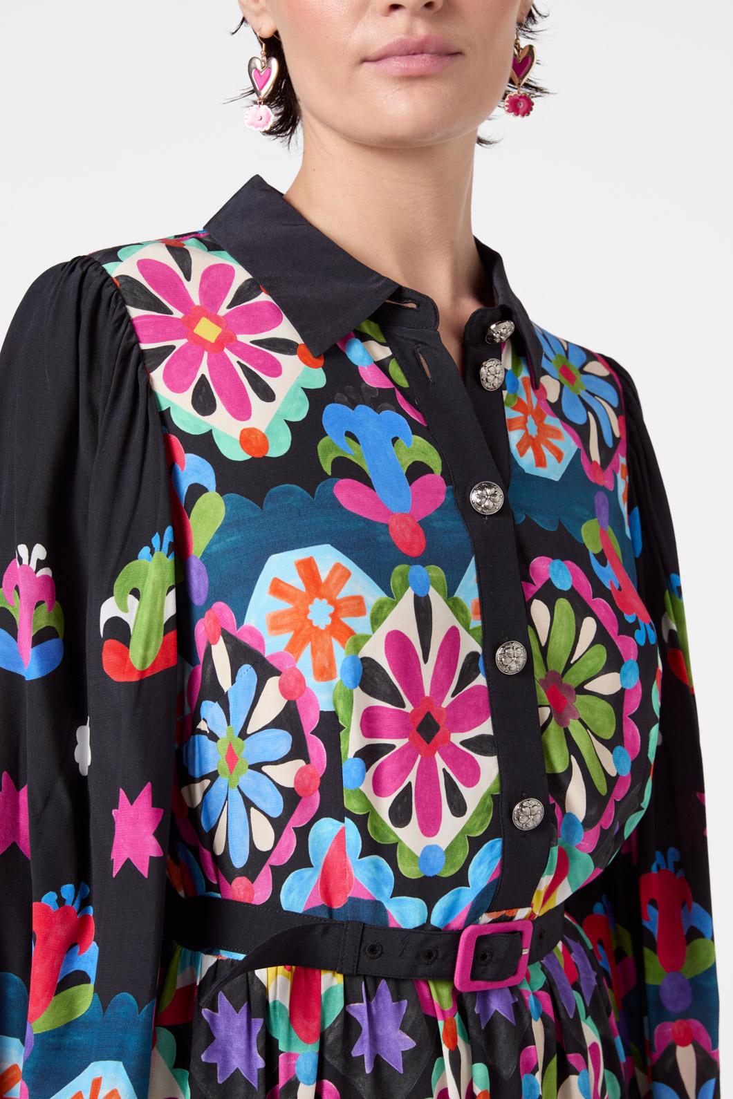 Gorman - Friendly Folk Shirt Dress - print