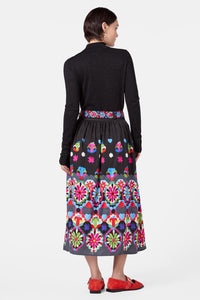 Gorman - Friendly Folk Skirt - print