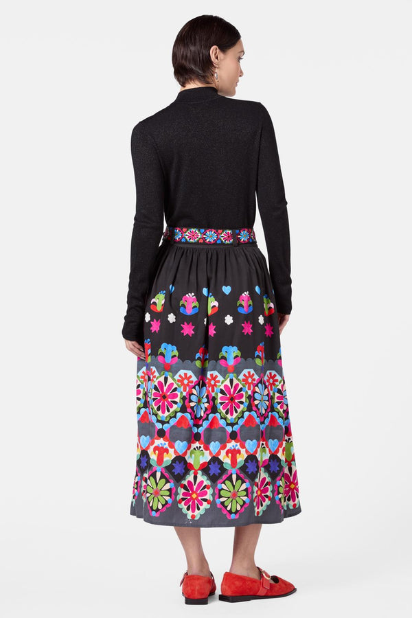 Gorman - Friendly Folk Skirt - print